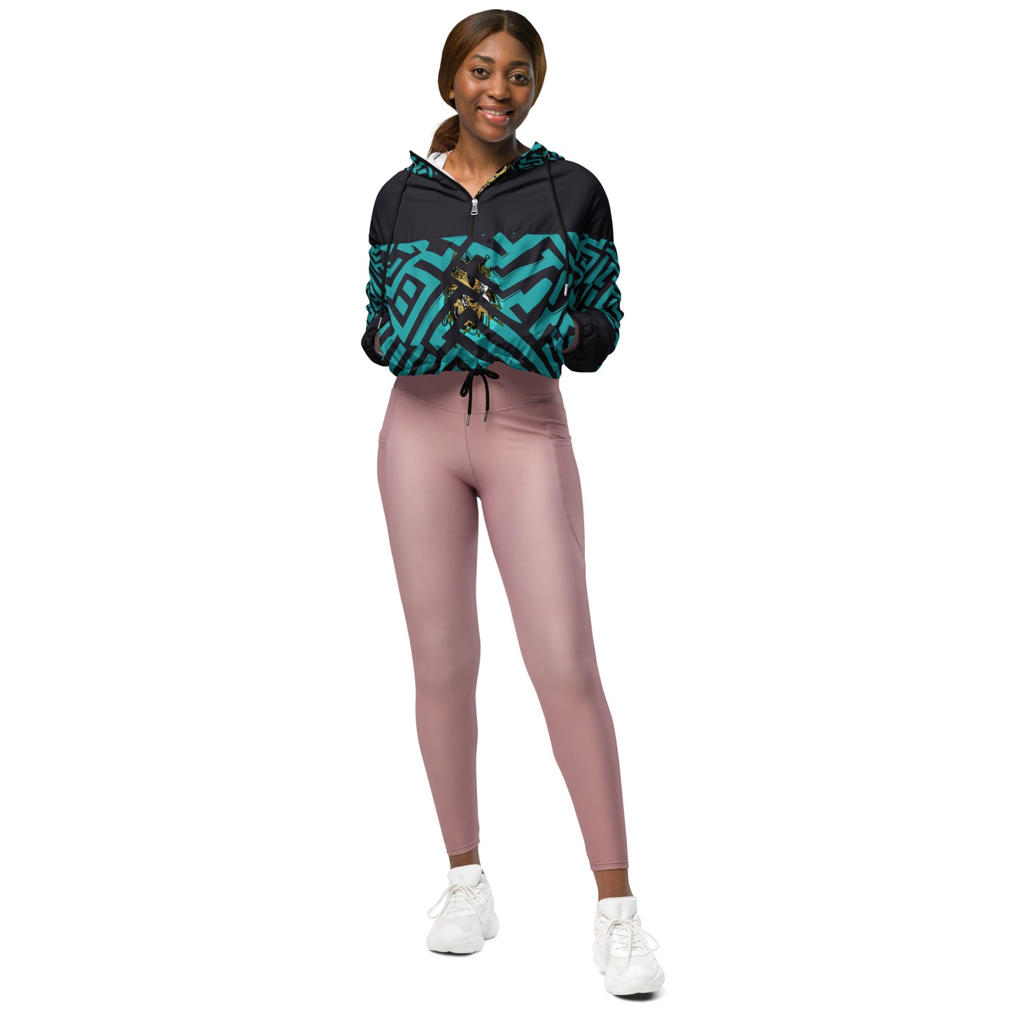 The Secret Chambers of Her - Women’s cropped windbreaker